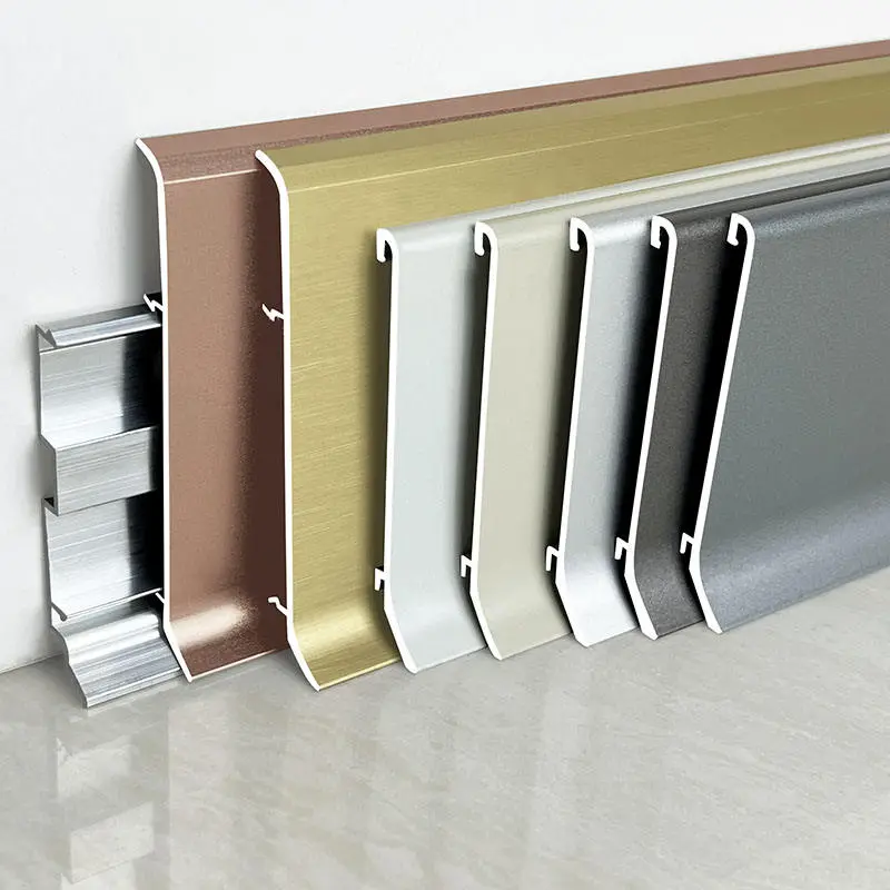 4cm Height Ultra-thin Aluminum Skirting 4cm Height Ultra-thin Aluminum Skirting