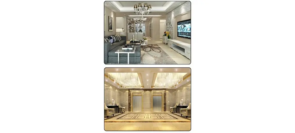 Brushed Gold Decorative Strip Application scenario Brushed Gold Decorative Strip Application scenario